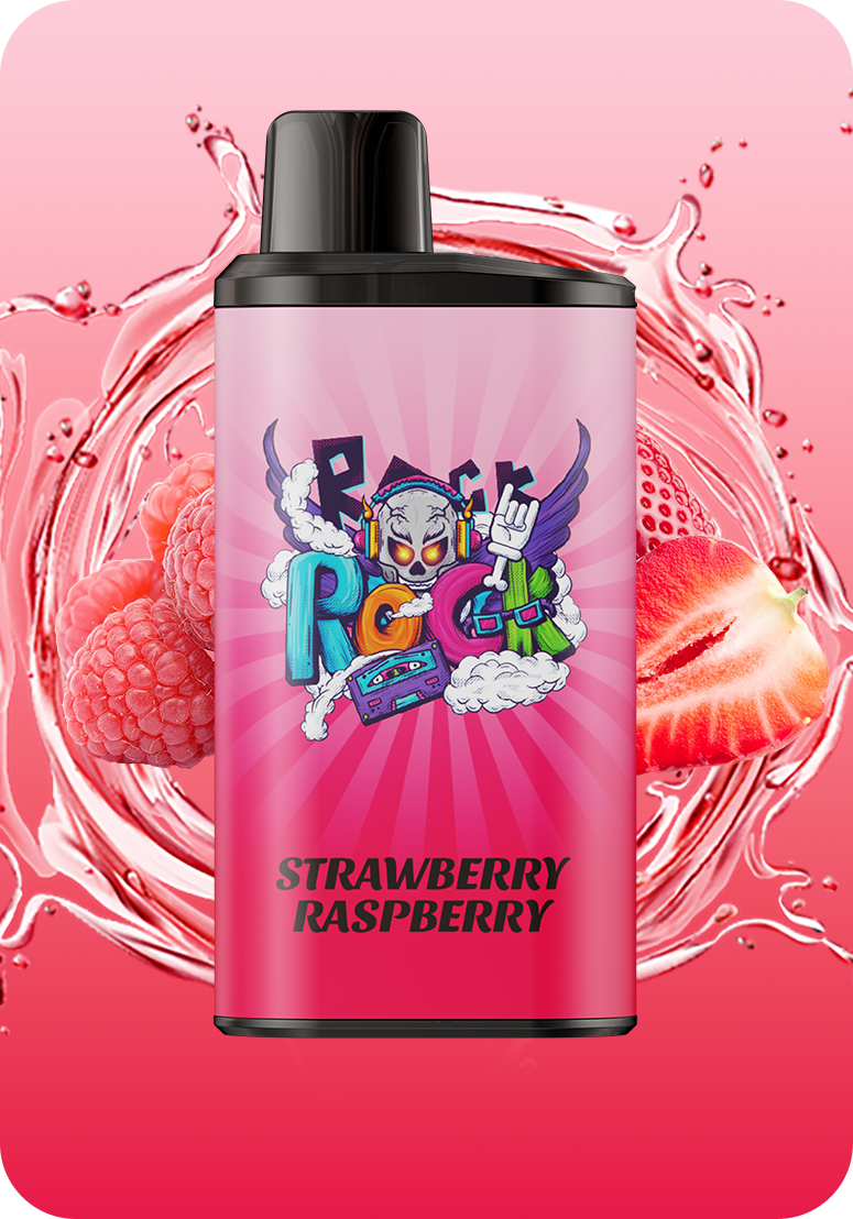 VAPE ATOMIZER DEVICE IGET BAR PRO-Strawberry Raspberry