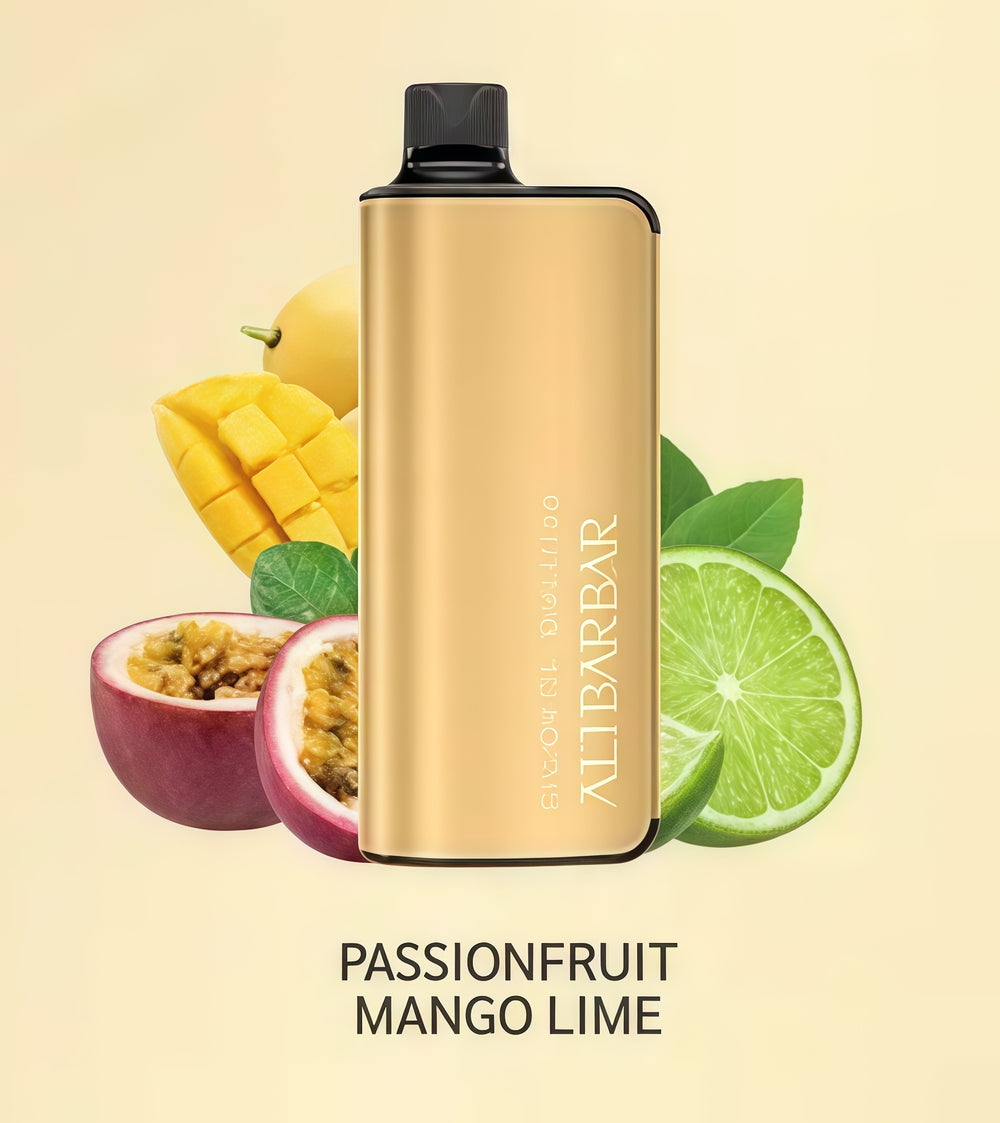 VAPE ATOMIZER DEVICE ALIBARBAR-PASSIONFRUIT MANGO LIME
