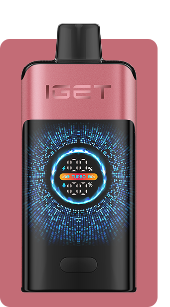 IGET Smart Turbo Pod Vape Device – Coral Pink Edition