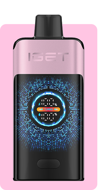 IGET Smart Turbo Pod Vape Device – Soft Pink Edition