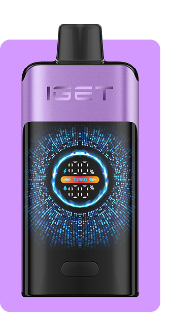 IGET Smart Turbo Pod Vape Device – Violet Purple Edition