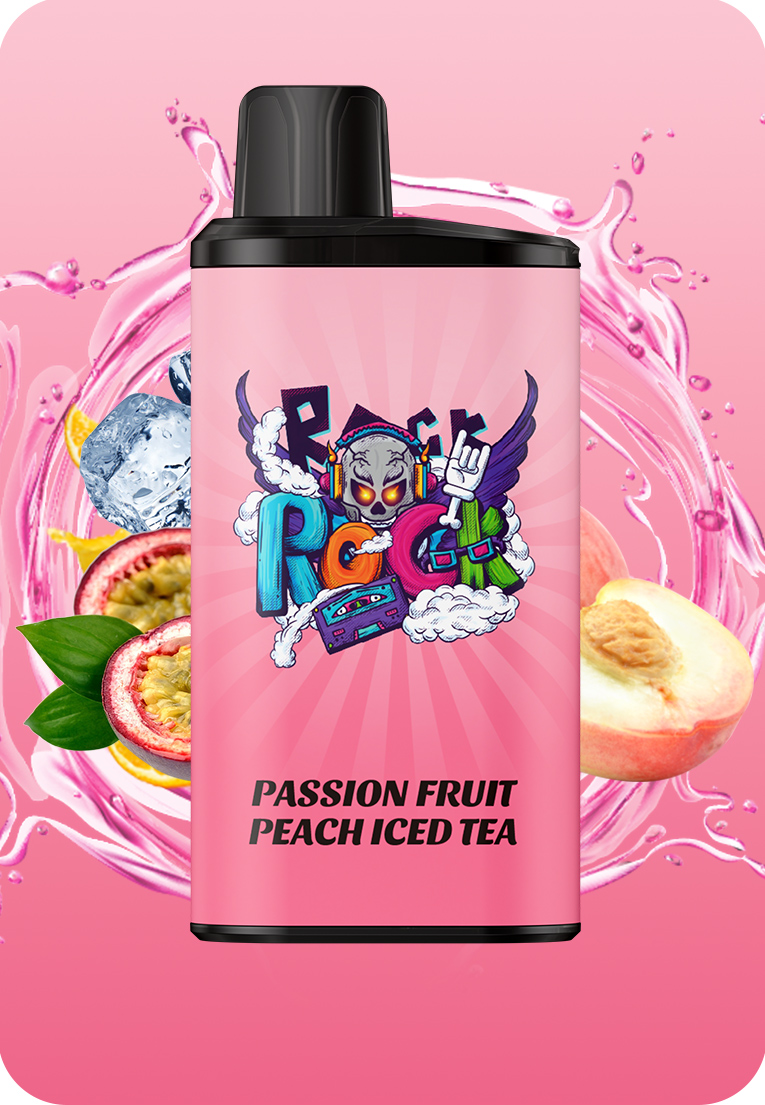 VAPE ATOMIZER DEVICE IGET BAR PRO-Passion Fruit Peach Iced Tea