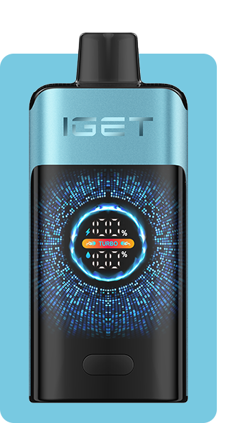 IGET Smart Turbo Pod Vape Device – Sky Blue Edition