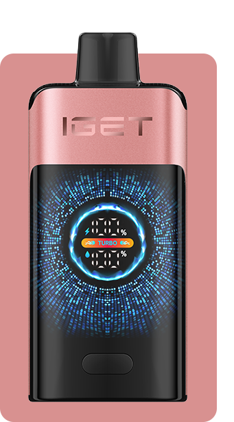 IGET Smart Turbo Pod Vape Device – Soft Rose Pink Edition