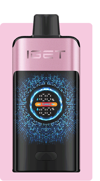IGET Smart Turbo Pod Vape Device – Pearl Pink Edition